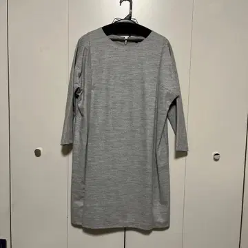 23구 그레이 7부 소매 원피스 40