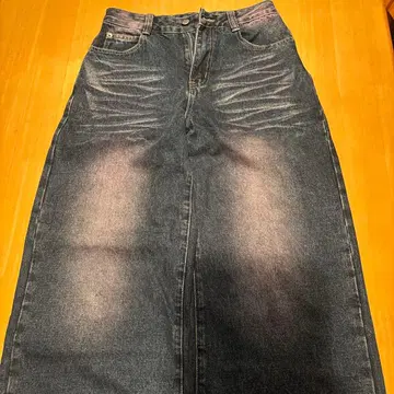 워시드 배기 데님 지하인 온라인