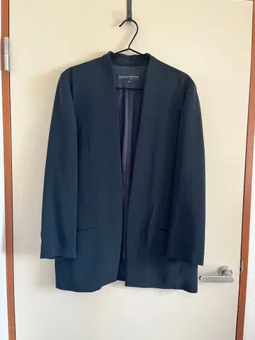 HIROKO KOSHINO 노카라 자켓 블랙 13호