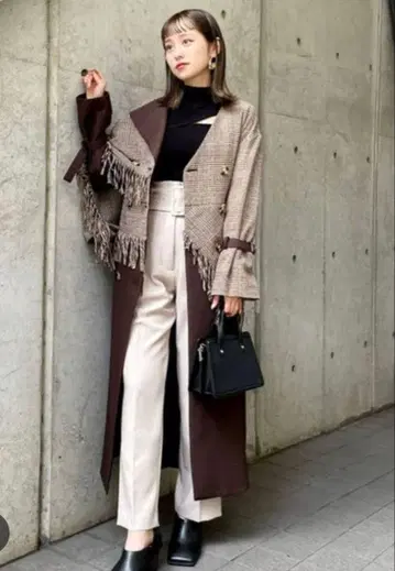 프린지 케이프 코트