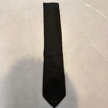 UNITED ARROWS 스트라이프 넥타이 브라운