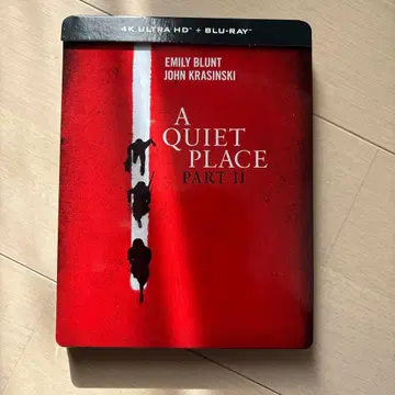 콰이어트 플레이스: 파멸의 날 4K UHD + Blu-ray 스틸북