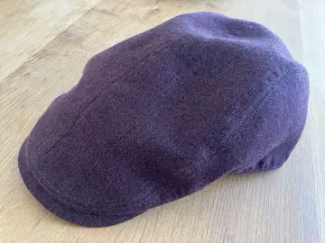 퍼플 헌팅캡 울 혼방