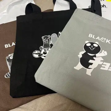 [미사용 새상품] 이온 그라니프 콜라보 블랙 팬더 토트백 3종 세트