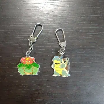 레트로 상품 이상해꽃 거북왕 메탈 참