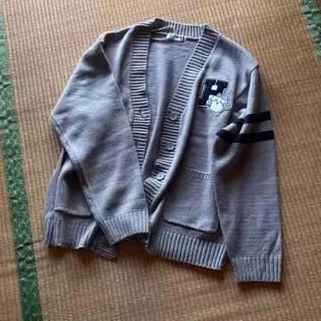 치이카와 하치와레 가디건 그레이 M 사이즈