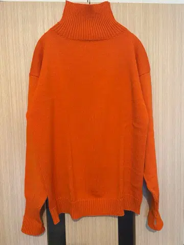 ANDERSEN-ANDERSEN 터틀넥 니트 오렌지 L