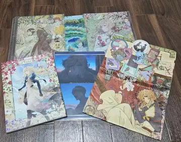 바이올렛 에버가든 팬북 파일 천 포스터 등 일괄 판매