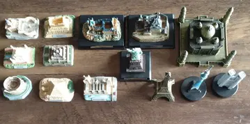 세계 명소 미니어처 피규어 세트 14점