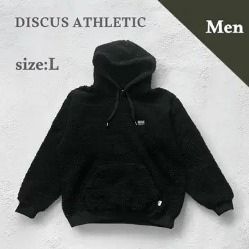 디스커스 애슬레틱 보아 후드티 블랙 따뜻한 빅 사이즈