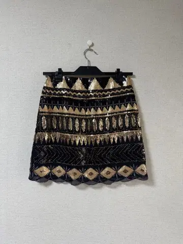 [ pour Mademoisell ] 스팽글 미니 타이트 스커트