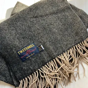 TWEEDMILL 울 헤링본 머플러