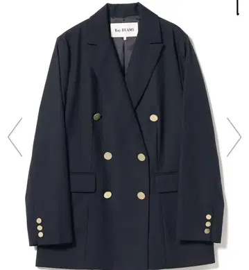 Ray BEAMS / 6 버튼 더블 블레이저