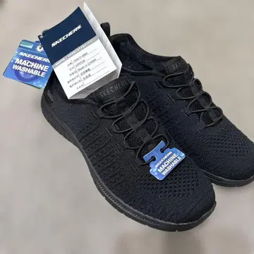 SKECHERS 메모리폼 스니커즈 블랙