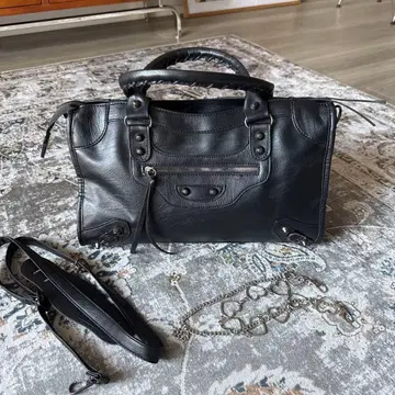 블랙 숄더백