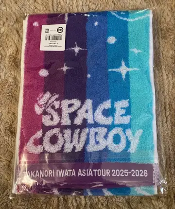 이와타 타카노리 SPACE COWBOY 머플러 타월 미사용 새상품