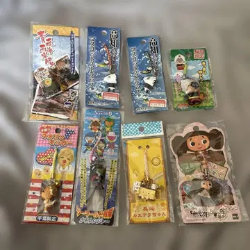 캐릭터 스트랩 8세트