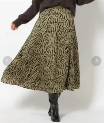 BARNYARDSTORM 새틴 롱 스커트