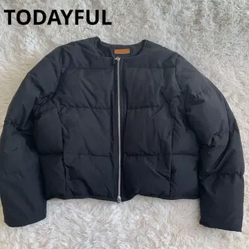 새상품급 TODAYFUL 노카라 다운 자켓