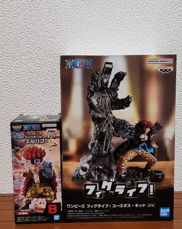 원피스 유스타스 키드 피규어 2점 세트