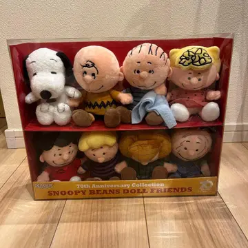 스누피 70주년 미니 콩 인형 세트