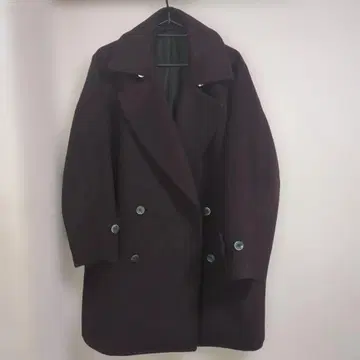 ADRER 24AW 피코트 버건디