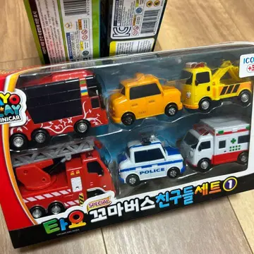 꼬마버스 타요 TAYO 타요 미니카 세트 6대입