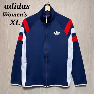 아디다스 오리지널 트랙 자켓 여성용 XL 네이비