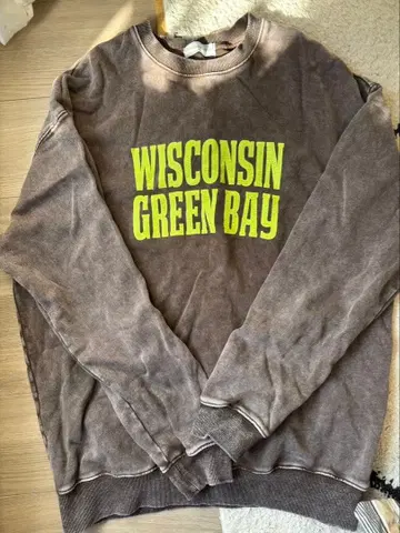 애시드 워시 가공 맨투맨 CIAOPANIC 차오패닉 맨투맨