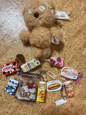 유니버셜 한정판 Tim과 다른 모티브 키링 세트