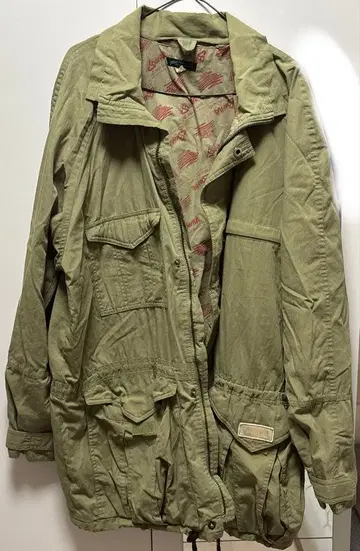 올리브 그린 모즈 코트 올리브 그린 아우터