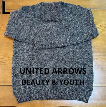 BEAUTY&YOUTH 터틀넥 니트 스웨터 다크 브라운 계열 L 사이즈