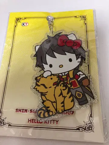 진 삼국무쌍 6손 헬로키티 아크릴 키링