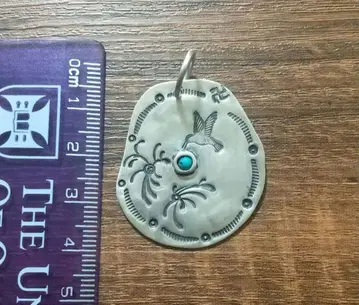 허밍버드 터콰이즈 펜던트 탑