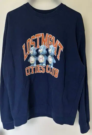 LMC 아치 로고 프린트 맨투맨 트레이닝복 M 사이즈