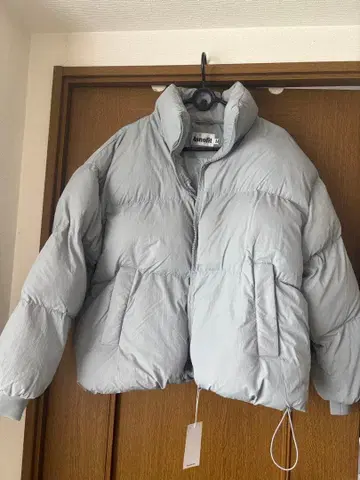 Asnofit M 라이트 그레이 다운 자켓