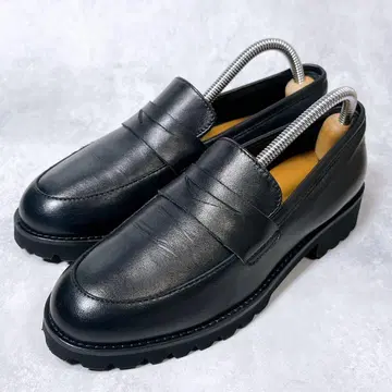 컨디션 최상 [파비오 루스코니] 경량 탱크 밑창 로퍼 (37) 현행 가죽