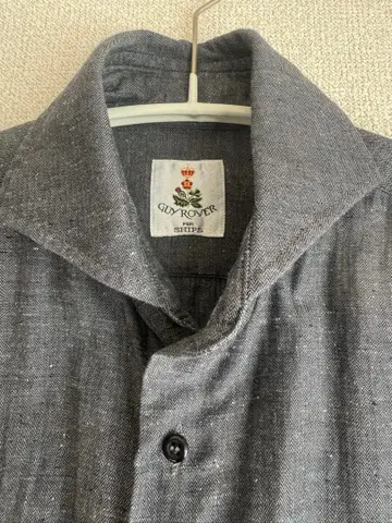 GUY ROVER 그레이 긴팔 셔츠