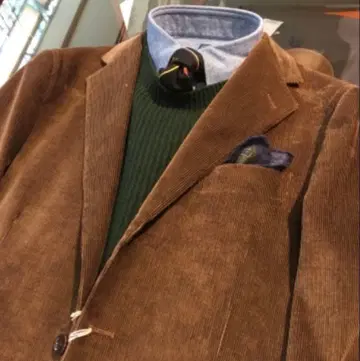 빔즈 F 코듀로이 자켓 BEAMS DUCA VISCONTI