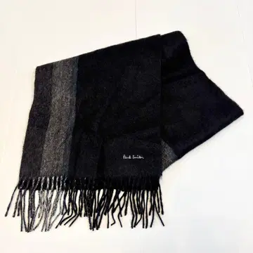 폴스미스 Paul Smith 머플러 숄 캐시미어 블랙