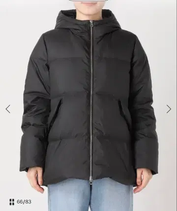 택 포함 새상품 IENA LIMONTA 다운 숏코트 블랙 36