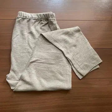 evam eva 린넨 100% 베이지 레깅스 사이즈 2