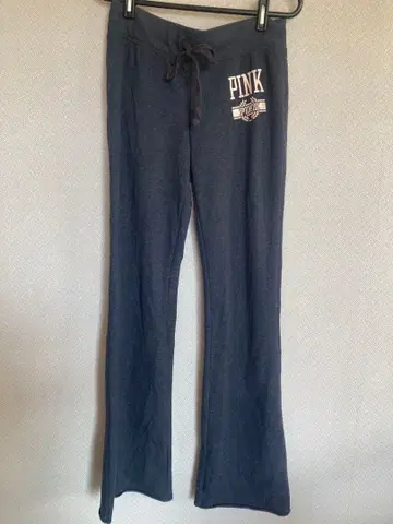 PINK 다크 그레이 플레어 팬츠