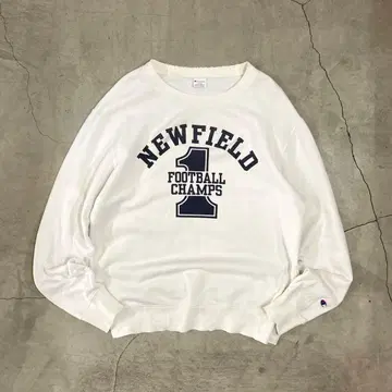 빈티지 champion 맨투맨 LARGE 화이트 흰색 챔피온