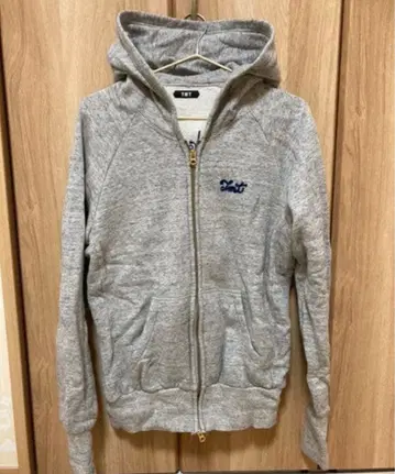 TMT 그레이 후드티 L 사이즈