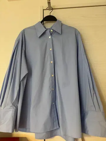 FRAY I.D 라이트 블루 긴팔 셔츠