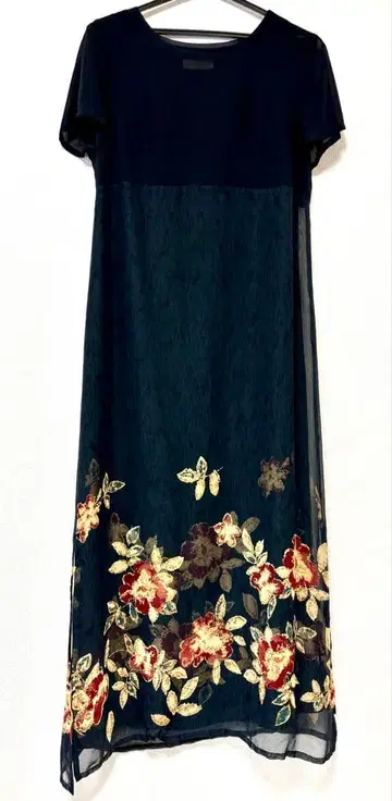 꽃무늬 롱 원피스