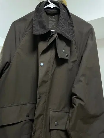 MUJI 발수 코듀로이 카라 자켓