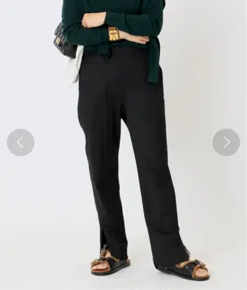 두지엠 클라세 EVERYDAY I LIKE. ZIP 팬츠 블랙