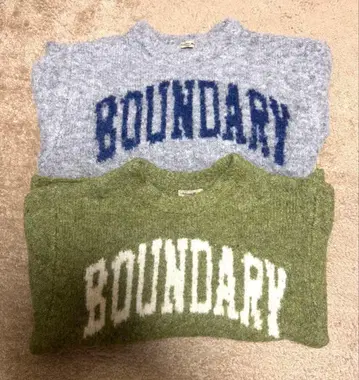 사만사 모스모스 로고 니트 특별한 2장 세트